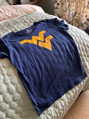 Navy Blue WVU shirt